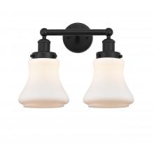 Innovations Lighting 616-2W-BK-G191 - Bellmont - 2 Light - 15 inch - Matte Black - Bath Vanity Light