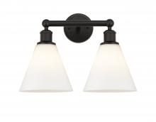  616-2W-OB-GBC-81 - Berkshire - 2 Light - 17 inch - Oil Rubbed Bronze - Bath Vanity Light