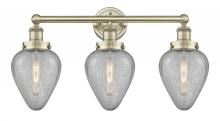  616-3W-AB-G165 - Geneseo - 3 Light - 25 inch - Antique Brass - Bath Vanity Light