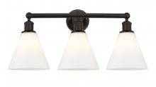  616-3W-OB-GBC-81 - Berkshire - 3 Light - 26 inch - Oil Rubbed Bronze - Bath Vanity Light