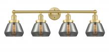 Innovations Lighting 616-4W-SG-G173 - Fulton - 4 Light - 34 inch - Satin Gold - Bath Vanity Light