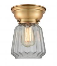  623-1F-BB-G142 - Chatham - 1 Light - 7 inch - Brushed Brass - Flush Mount