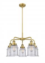  916-5CR-BB-G184 - Whitney - 5 Light - 25 inch - Brushed Brass - Chandelier