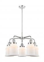  916-5CR-PC-G181 - Canton - 5 Light - 25 inch - Polished Chrome - Chandelier