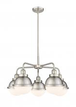  916-5CR-SN-HFS-61-SN - Ballston Urban - 5 Light - 26 inch - Satin Nickel - Chandelier