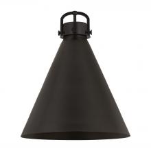  M411-18BK - Newton Cone 18 inch Shade