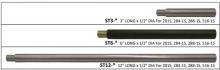  ST-12-BK - 1/2" Threaded Replacement Stems