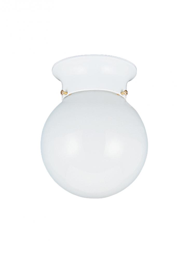 One Light Ceiling Flush Mount