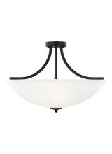 Generation Lighting 7716504-112 - Geary Large Four Light Semi-Flush Convertible Pendant