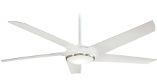  F617L-WHF - 60" CEILING FAN W/ LED LIGHT KIT