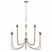  456801MZ - 12-Light Chandelier in Mystic Bronze