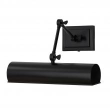  653711MB - Adjustable Pivoting Picture Light Wall Sconce in Matte Black with Optional Plug-in and Cord Cover