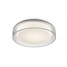  FM48610 - Aston 10-in Clear LED Flush Mount