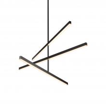  CH10345-BK-UNV - Vega 45-in Black LED Chandeliers