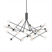  CH97358-BK-UNV - Moto 56-in Black LED Chandeliers