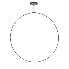 Kuzco Lighting Inc PD82572-BK - Cirque 72-in Black LED Pendant