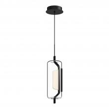  PD28515-BK-UNV - Hilo 5-in Black LED Pendant