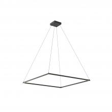 Kuzco Lighting Inc PD88148-BK - Piazza 48-in Black LED Pendant