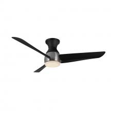  HF91954-BN/MB - Thalia 54-in Brushed Nickel/Matte Black LED Hugger Fan