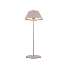  TL67914-MN - Zola 6-in Moonstone Gray LED Table Lamp