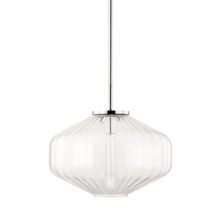  1518-PN - 1 LIGHT C PENDANT