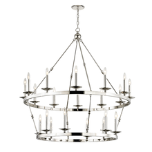  3247-PN - 20 LIGHT CHANDELIER