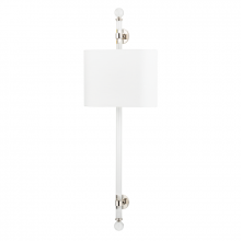  6122-PN - 2 LIGHT WALL SCONCE