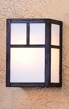 Arroyo Craftsman MS-8AF-AB - 8" mission sconce with classic arch overlay