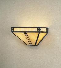 Arroyo Craftsman PS-12CR-RB - 12" prairie sconce