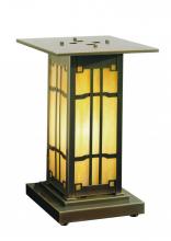 Arroyo Craftsman PTL-9LCR-RC - 9" pasadena long body table lamp