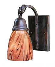 Arroyo Craftsman SB-1-RC - simplicity one light sconce