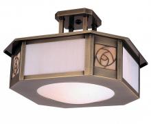  SCCM-15TN-VP - 15" saint clair inverted semi-flush ceiling mount