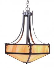 Arroyo Craftsman SGCH-20CS-AC - 20" saint george inverted chandelier