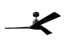  3ALMSM52MBK - Alma 52-inch indoor/outdoor Energy Star smart ceiling fan in midnight black finish