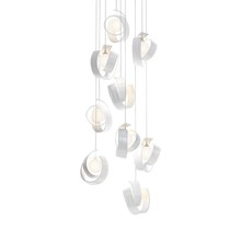 Hubbardton Forge 131099-SKT-LONG-02-GG0711 - Riza 9-Light Pendant