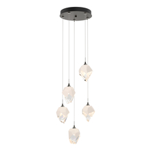 Hubbardton Forge 131137-SKT-STND-07-WP0754 - Chrysalis 5-Light Small Crystal Pendant