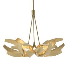  136502-SKT-MULT-86-BR-YE0352 - Corona Brass Accent Pendant