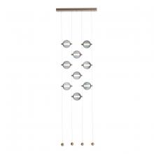  139057-LED-STND-84-YL0668 - Abacus 9-Light Ceiling-to-Floor LED Pendant