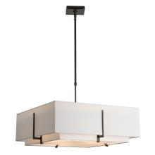  126513-SKT-07-SF2012-SJ2401 - Exos Square Large Double Shade Semi-Flush