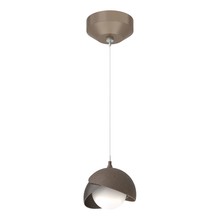  161183-SKT-STND-05-14-GG0711 - Brooklyn Double Shade Low Voltage Mini Pendant