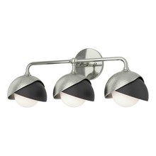  201375-SKT-85-10-GG0711 - Brooklyn 3-Light Double Shade Bath Sconce