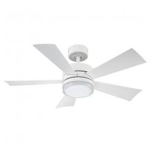 Modern Forms US - Fans Only FR-W1801-42L-MW - Wynd Downrod Ceiling Fan