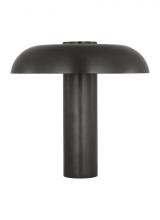  SLTB26627BZ - Sean Lavin Louver 1-light dimmable LED medium table lamp with dark bronze finish