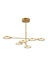 Visual Comfort & Co. Modern Collection 700SPCTBR-LED930 - Spectica 6 Chandelier