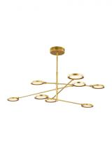 Visual Comfort & Co. Modern Collection 700LSSPCTBR-LED930-277 - Spectica 8 Chandelier