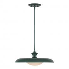  PD557015PGN - Minori 15-in Pine Green Socket Pendant