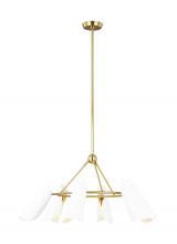  AEC1036BBSMWT - Tresa Six Light Chandelier