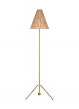 Visual Comfort & Co. Studio Collection AET1171BBSBRTN1 - Gustav Medium Floor Lamp