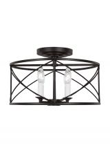 Visual Comfort & Co. Studio Collection CF1134AI - Beatrix Medium Semi-Flush Mount