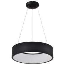 Nuvo 62/1456R1 - Orbit; 20 Watt LED Pendant; Black Finish